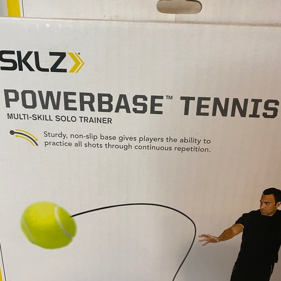 SKLZ Powerbase Tennis Multi-Skill Solo Trainer Pratice - Picture 2 of 5